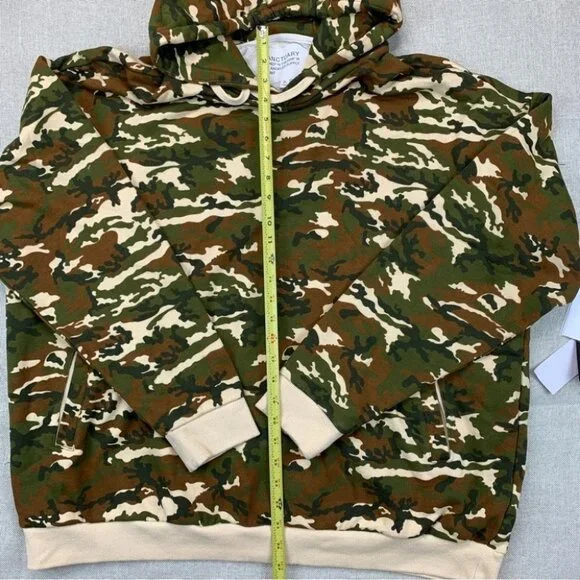 Sanctuary Men's Camo Pullover Hoodie Size XL